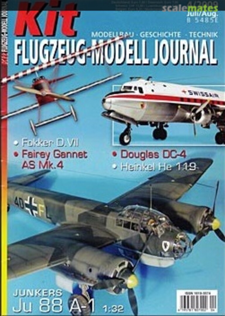 Kit Flugzeug-Modell Journal