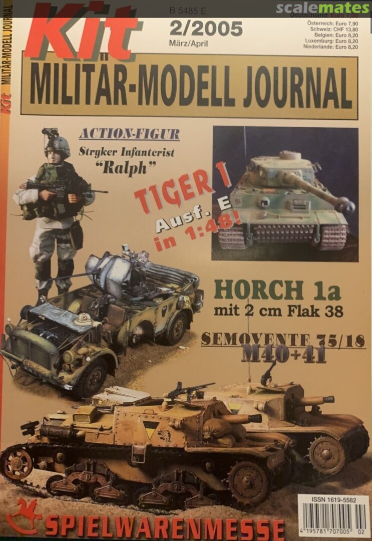 Kit Militär-Modell Journal