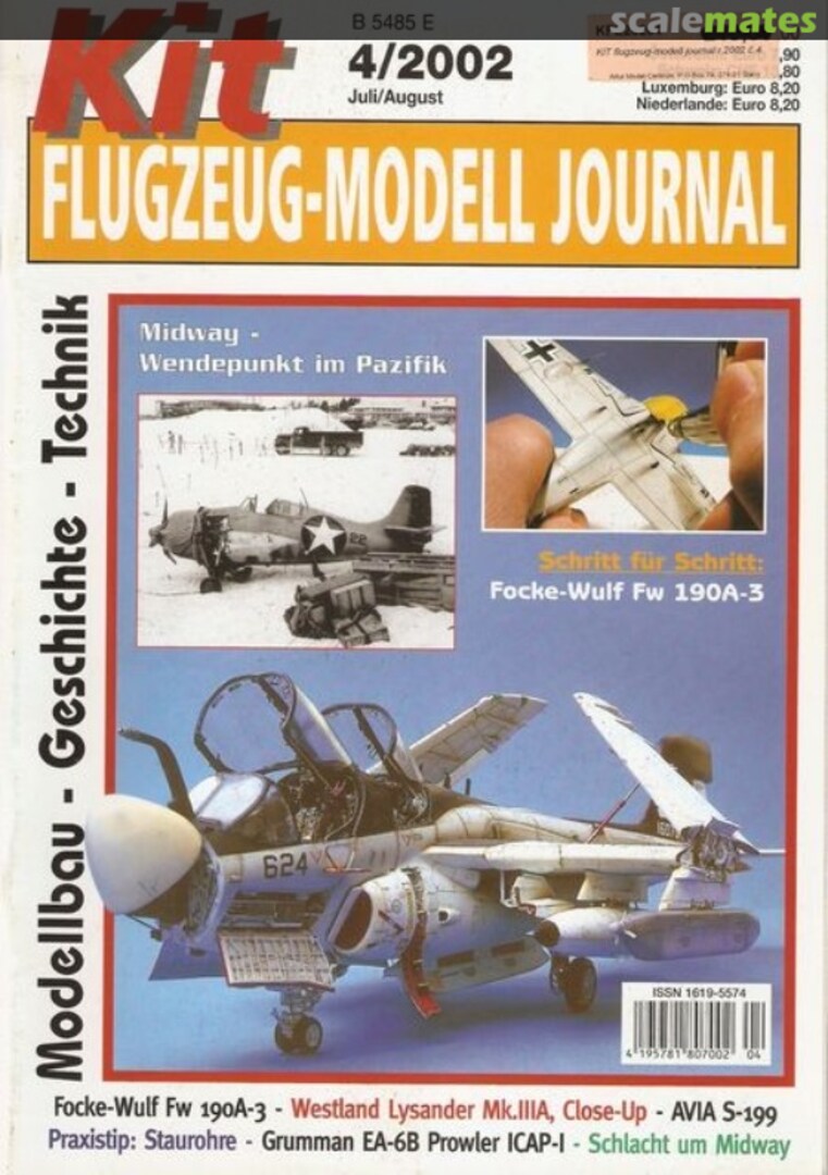 Kit Flugzeug-Modell Journal