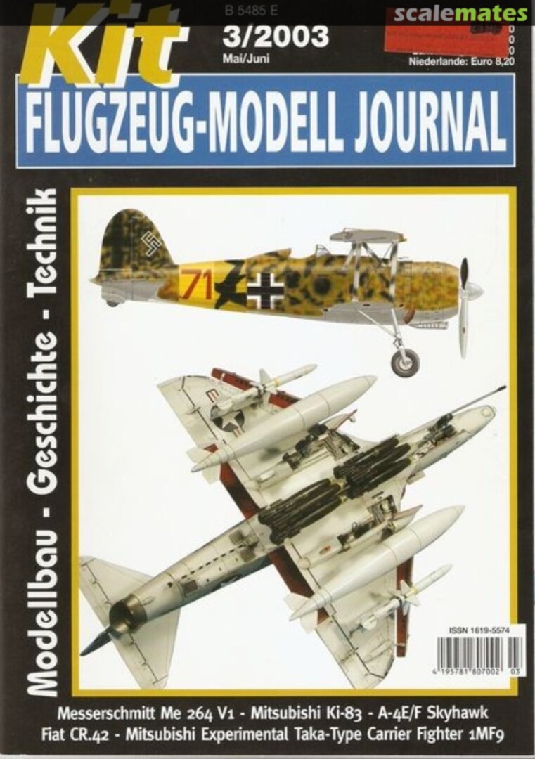 Kit Flugzeug-Modell Journal