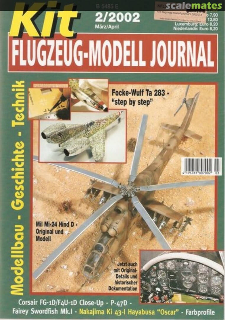 Kit Flugzeug-Modell Journal