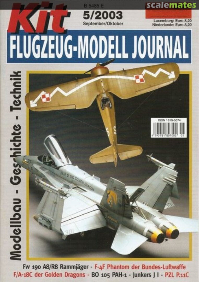 Kit Flugzeug-Modell Journal