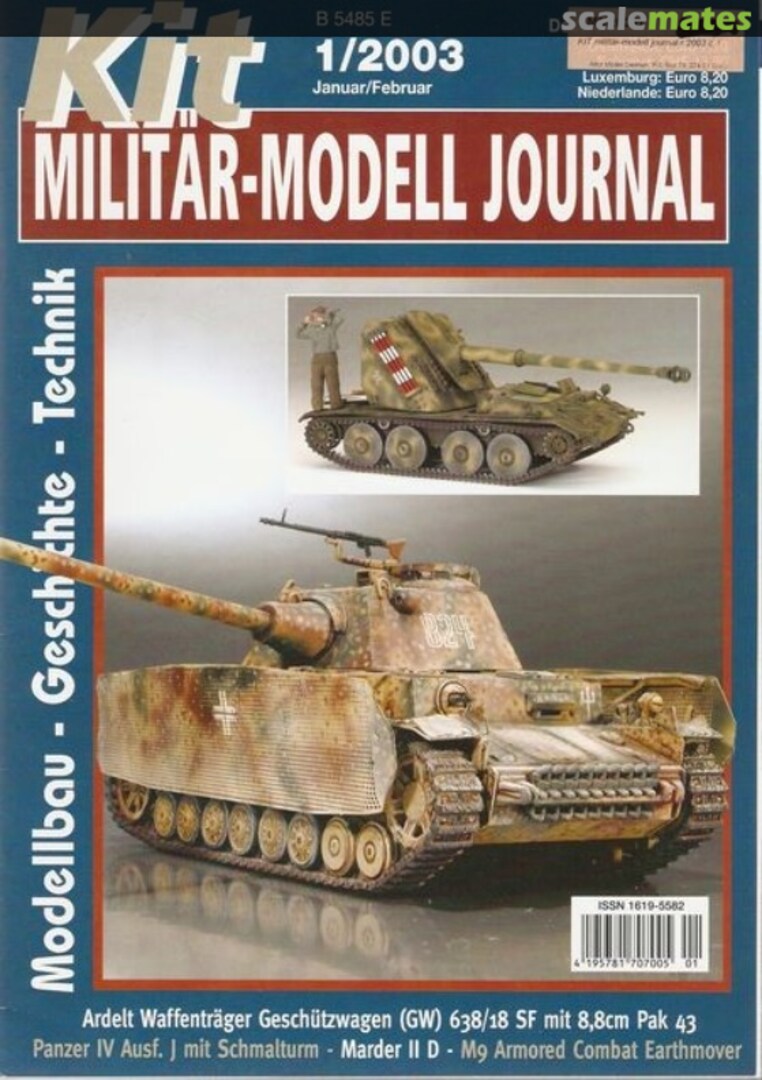 Kit Militär-Modell Journal