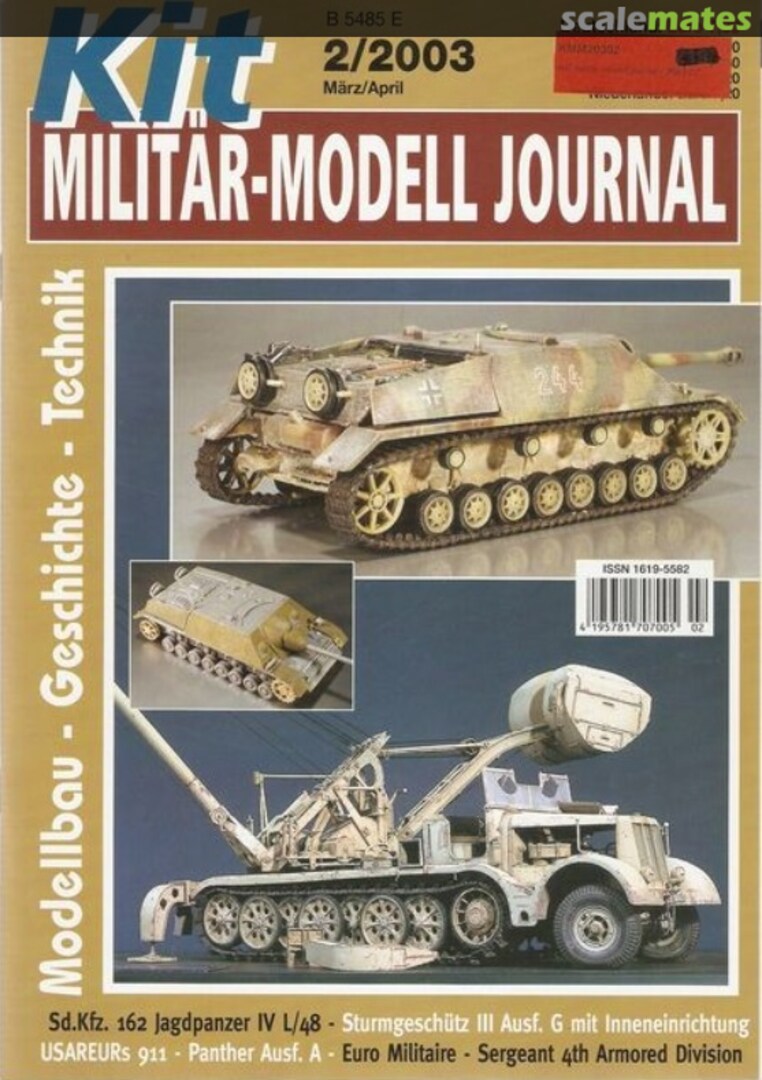 Kit Militär-Modell Journal