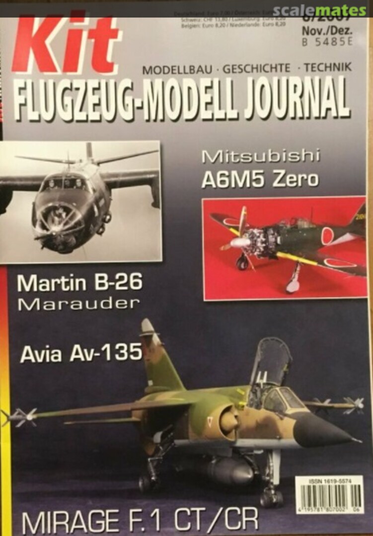 Kit Flugzeug-Modell Journal