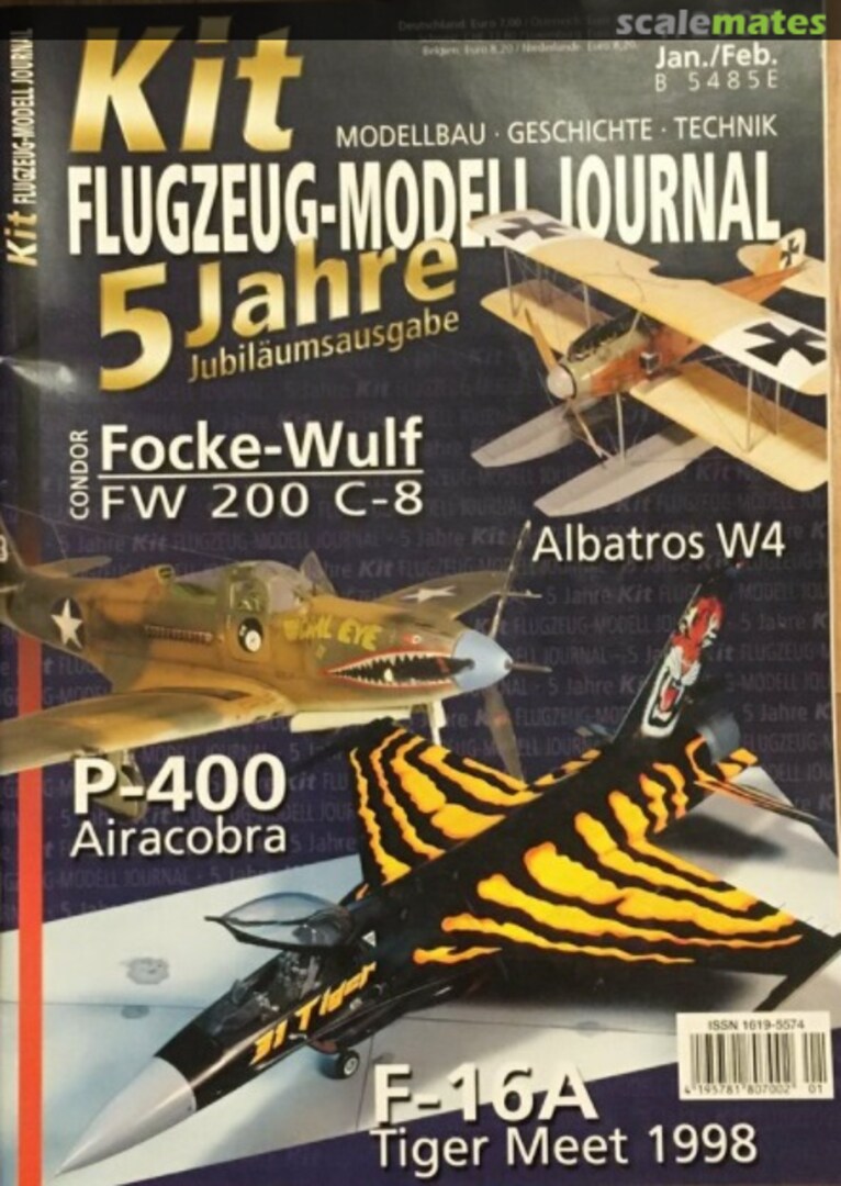 Kit Flugzeug-Modell Journal