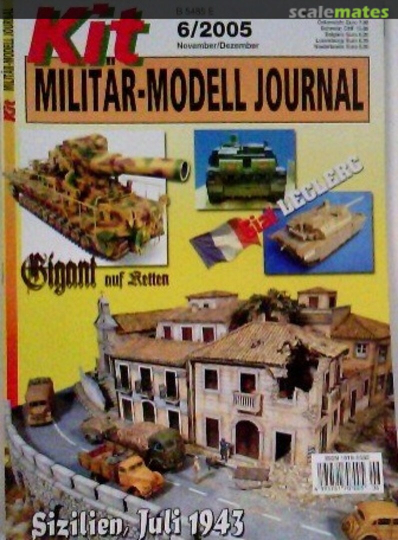 Kit Militär-Modell Journal