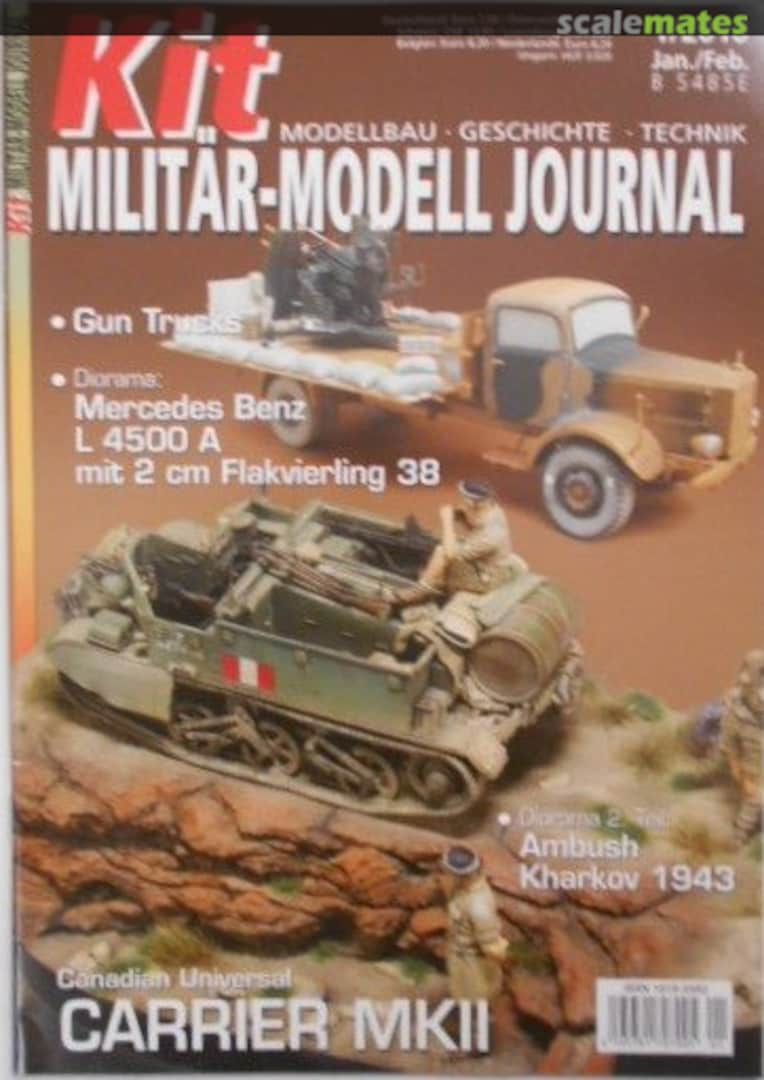 Kit Militär-Modell Journal