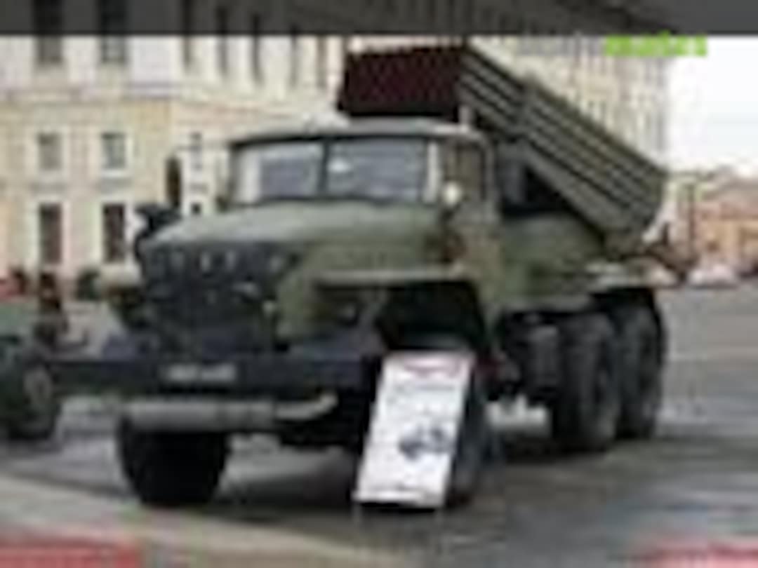 BM-21-1 Launcher of 9K51 "Grad"