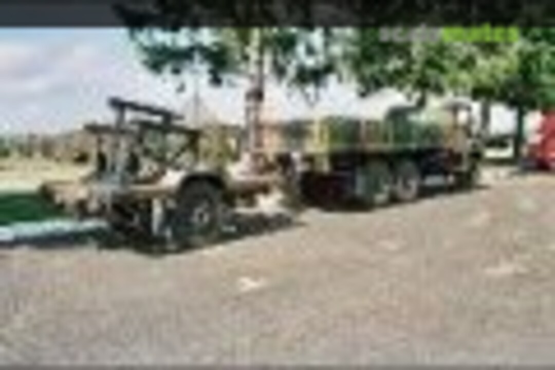 Berliet GBC 8 Kt with Hawk AA Missile Trailer